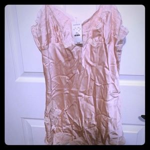 Express silk tank top